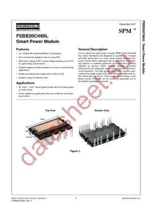 FSBB20CH60L datasheet  